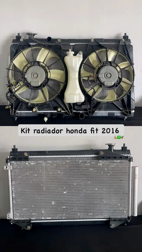 Capa do vídeo: Kit radiador Honda Fit 2016.